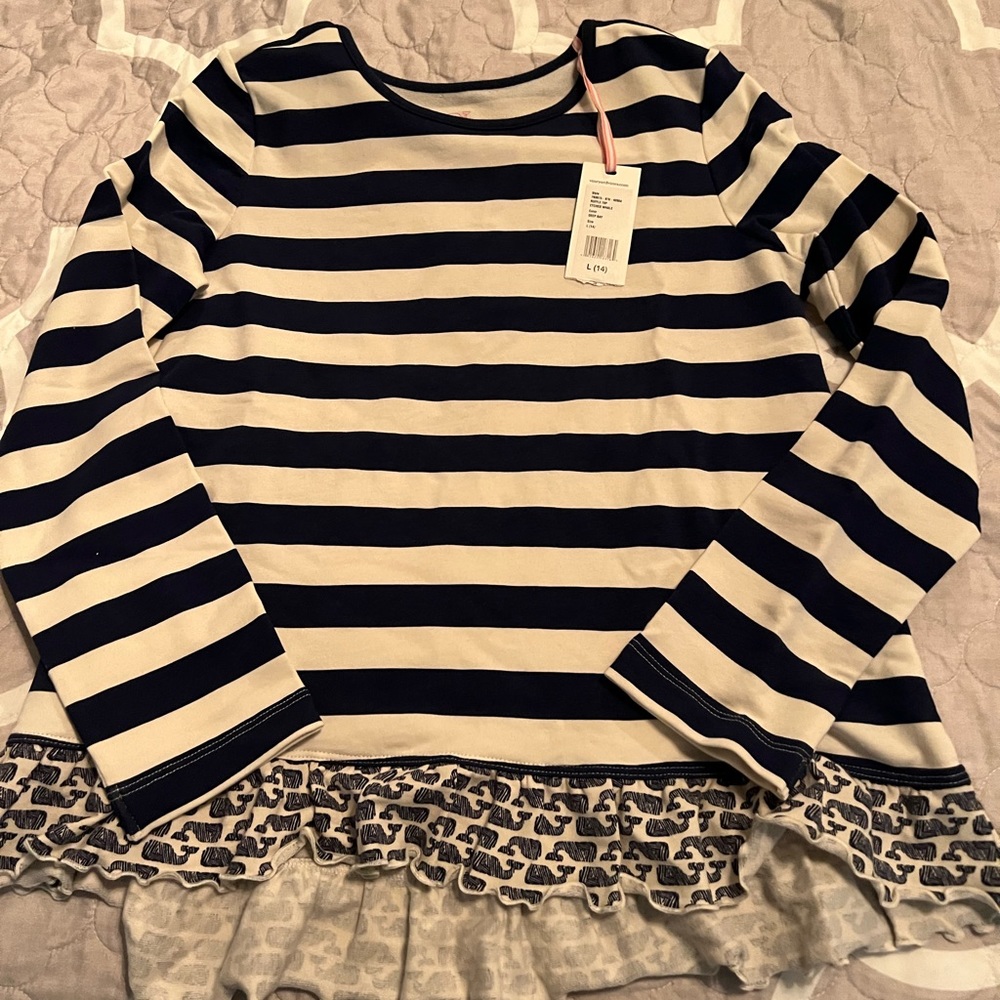 Vineyard vines girls long sleeved tee